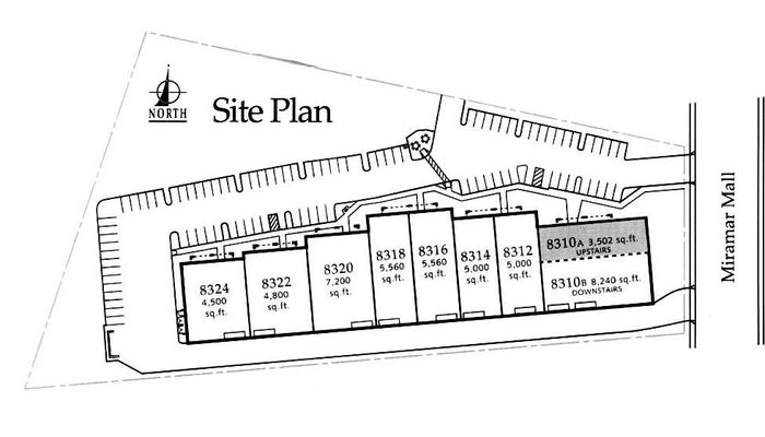 Warehouse Space for Rent at 8310-8324 Miramar Mall San Diego, CA 92121 - #3