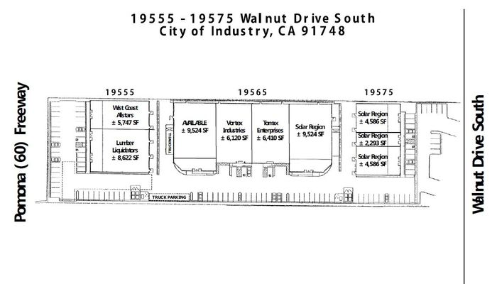 Warehouse Space for Rent at 19575 E Walnut Dr S City Of Industry, CA 91748 - #4