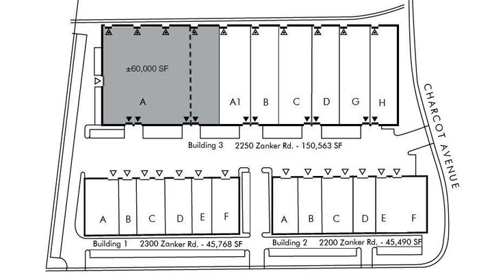 Warehouse Space for Rent at 2250 Zanker Rd San Jose, CA 95131 - #1