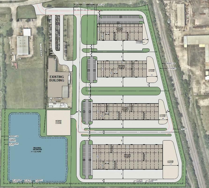 Proposed: 30,000 to 300,000 SF Industrial photo 4