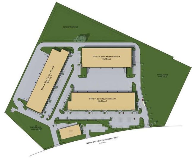 8850 N Sam Houston Pky W - Bldg 3 8850 N Sam Houston Pky W