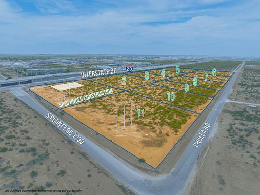 10 Lots on Interstate 20 for Custom Build to Suit!