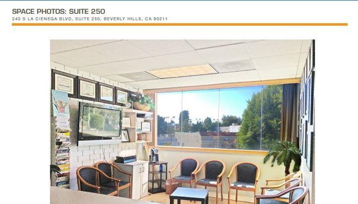 Office Space for Rent at 240 S La Cienega Blvd Beverly Hills, CA 90211 - #3