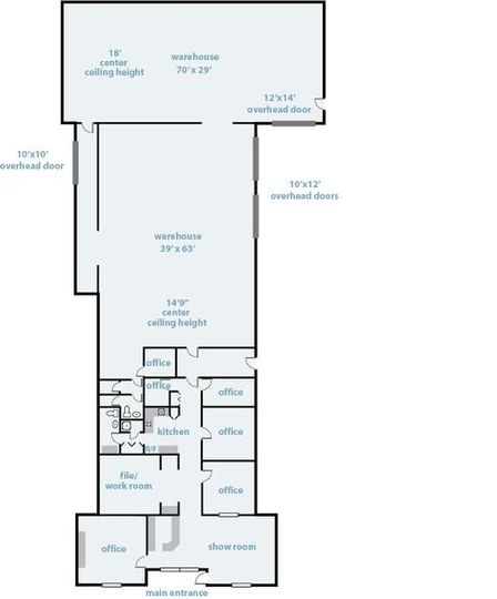 7,148 Office/Warehouse Space 5845 49th St