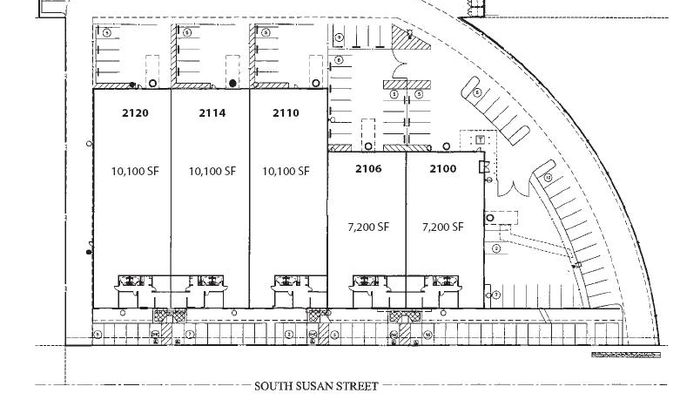 Warehouse Space for Rent at 2100-2120 S Susan St Santa Ana, CA 92704 - #3