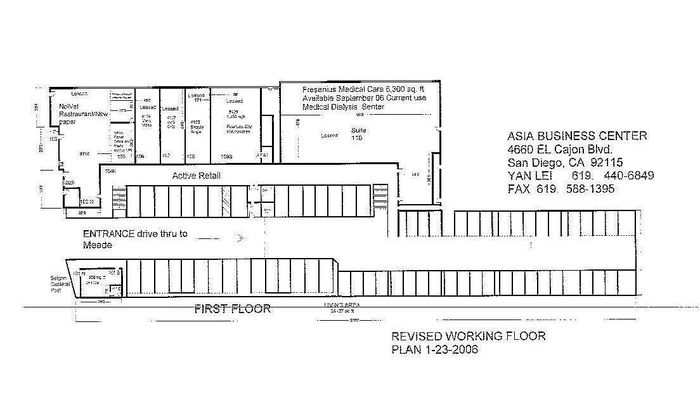 Lab Space for Rent at 4660 El Cajon Blvd. San Diego, CA 92115 - #5