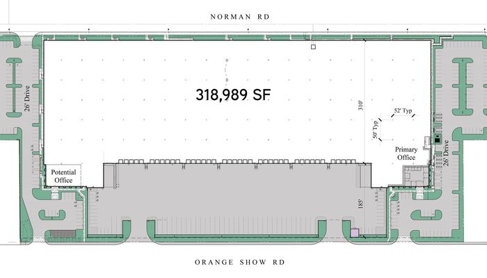 Warehouse Space for Rent at 520 E Orange Show Rd San Bernardino, CA 92408 - #3