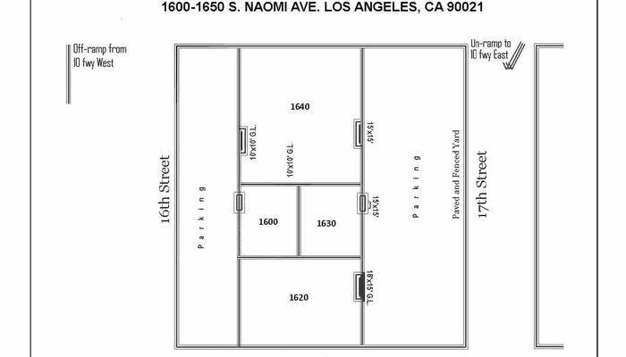 Warehouse Space for Sale at 1600-1650 S Naomi Ave Los Angeles, CA 90021 - #1