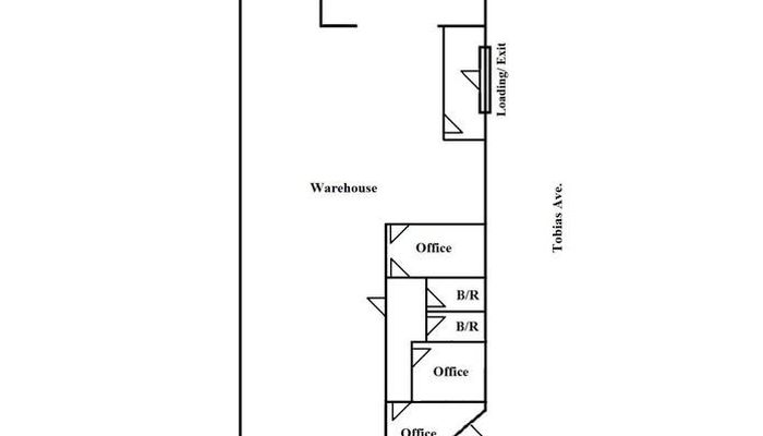 Warehouse Space for Sale at 7635 Tobias Ave Van Nuys, CA 91405 - #2