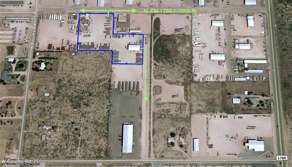 5000sf Bldg on 6 Acres - PRIME 1788 Location! 11424 W County Road 35 photo 2