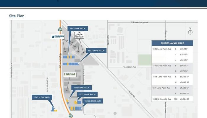 Warehouse Space for Rent at 1413 Lone Palm Ave Modesto, CA 95351 - #8