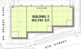 Warehouse Space for Rent located at Trade Center Dr Palmdale, CA 93551