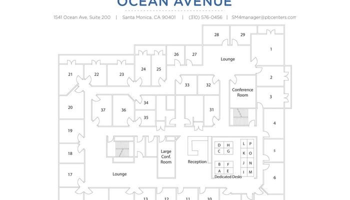 Office Space for Rent at 1541 Ocean Ave Santa Monica, CA 90401 - #11