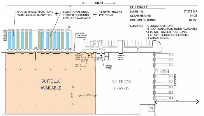 Warehouse Space for Rent at 2001 Sanyo Ave San Diego, CA 92154 - #6