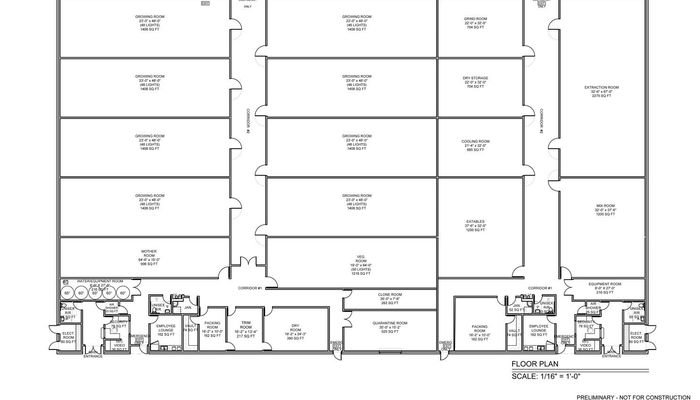 Warehouse Space for Rent at Cannabis Manufacturing & Cultivation Facilities Lancaster, CA 93534 - #5