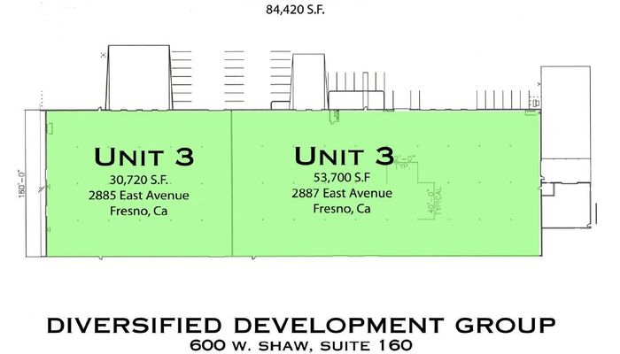 Warehouse Space for Rent at 2875-2887 S East Ave Fresno, CA 93725 - #2