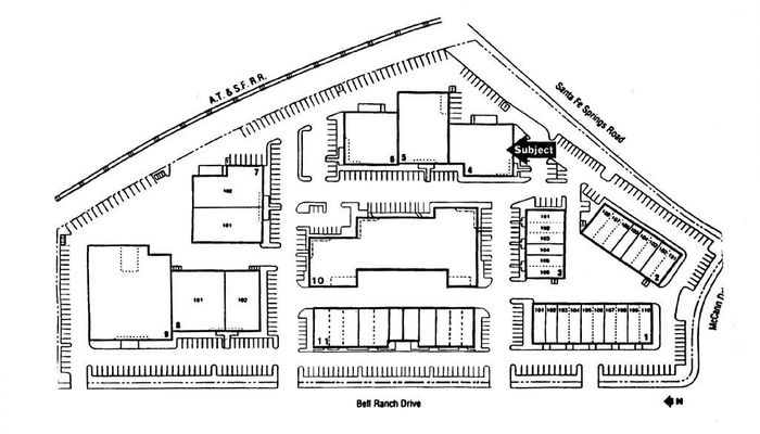 Warehouse Space for Rent at 9960 Bell Ranch Dr Santa Fe Springs, CA 90670 - #2