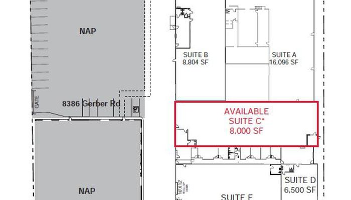 Warehouse Space for Rent at 8390 Gerber Rd Sacramento, CA 95828 - #1