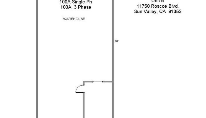 Warehouse Space for Rent at 11750-11754 Roscoe Blvd Sun Valley, CA 91352 - #9