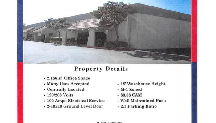 Warehouse Space for Rent at 500 Harrington St Corona, CA 92880 - #2