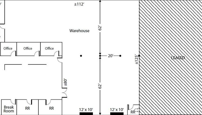 Warehouse Space for Rent at 161 Commerce Cir Sacramento, CA 95815 - #1