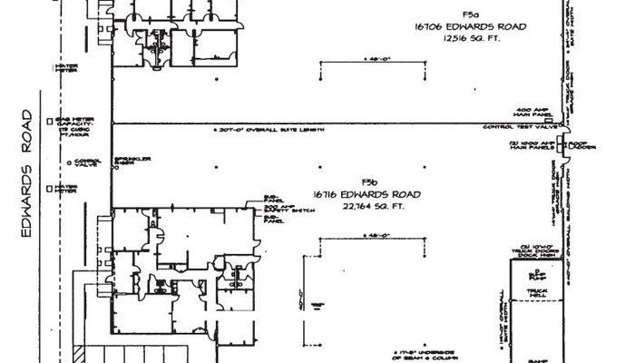 Warehouse Space for Rent at 16706-16716 Edwards Rd Cerritos, CA 90703 - #3