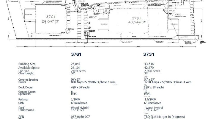 Warehouse Space for Sale at 3737 Bombardier Ct Sacramento, CA 95835 - #2