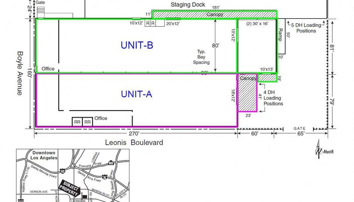 Warehouse Space for Rent at 4724 S Boyle Ave Vernon, CA 90058 - #1