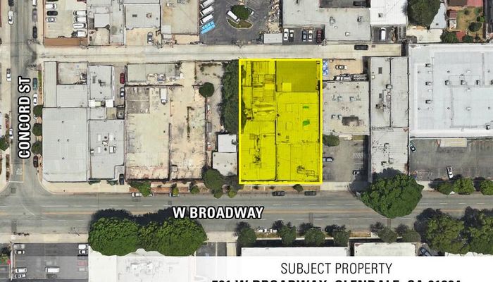 Warehouse Space for Rent at 701 W Broadway Glendale, CA 91204 - #1