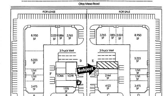 Warehouse Space for Rent at 6930 Camino Maquiladora San Diego, CA 92154 - #2