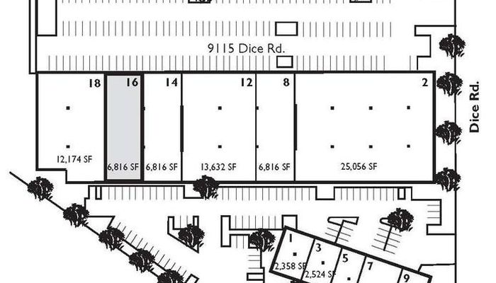 Warehouse Space for Rent at 9115 Dice Rd Santa Fe Springs, CA 90670 - #15