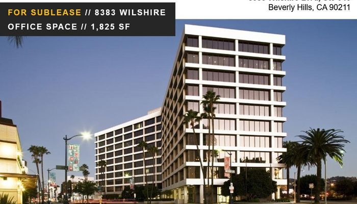 Office Space for Rent at 8383 Wilshire Blvd Beverly Hills, CA 90211 - #1