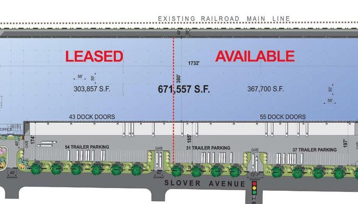 Warehouse Space for Rent at 13032 Slover Ave Fontana, CA 92337 - #6