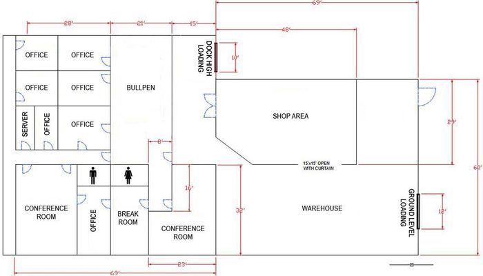 Warehouse Space for Rent at 3641-3653 Old Conejo Rd Newbury Park, CA 91320 - #6