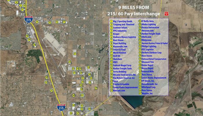 Warehouse Space for Rent at NWC Alessandro Blvd And Theodore St Moreno Valley, CA 92555 - #5