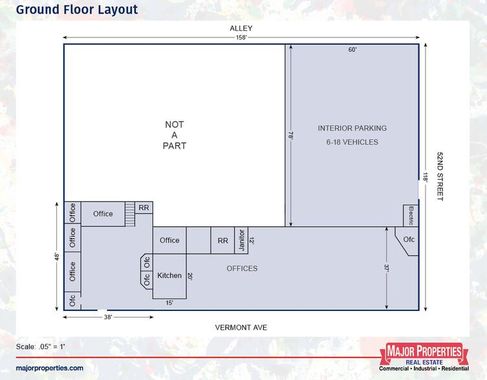 Refurbished! Divisible to Warehouse & Offices 5201 S Vermont Ave