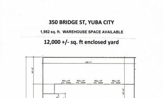 Warehouse Space for Rent located at 350 Bridge St Yuba City, CA 95991