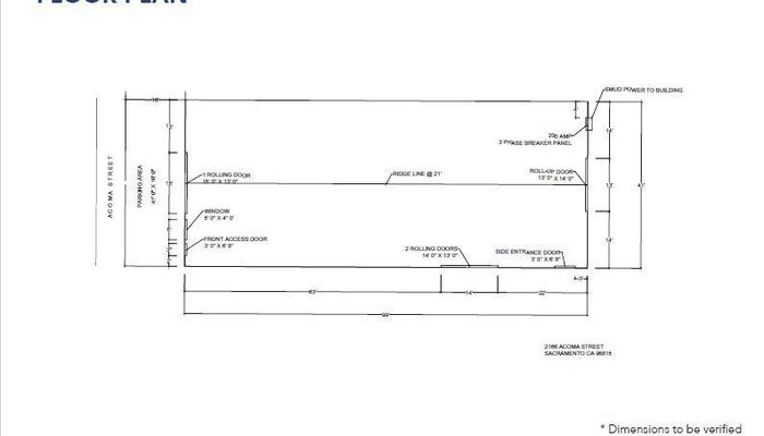 Warehouse Space for Sale at 2166 Acoma St Sacramento, CA 95815 - #10