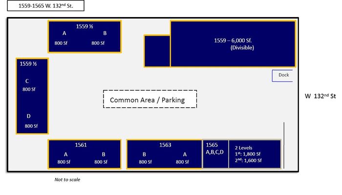 Warehouse Space for Rent at 1559-1565 W 132nd St Gardena, CA 90249 - #10