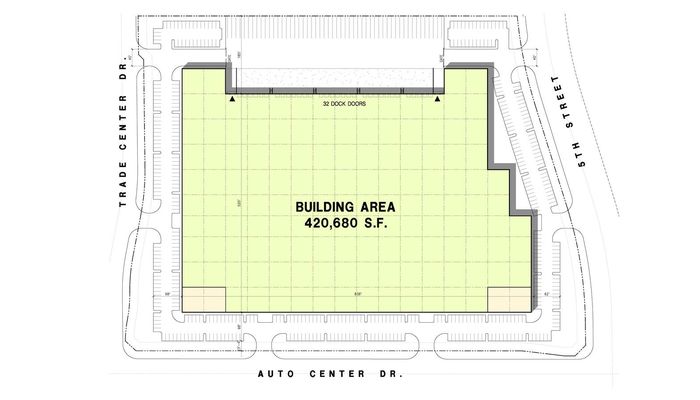 Warehouse Space for Rent at Trade Center Dr Palmdale, CA 93551 - #2