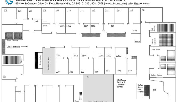 Office Space for Rent at 468 N Camden Dr Beverly Hills, CA 90210 - #3