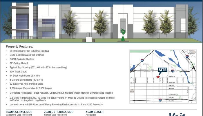 Warehouse Space for Sale at 2646 W Base Line Rd Rialto, CA 92376 - #1