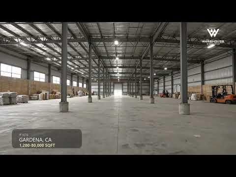 #1416 Gardena, CA Warehouse for Rent  #1416 | 1,000-24,875 sq ft