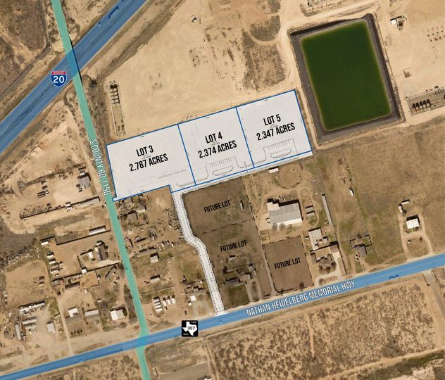 7,500 SF Spec Builds on FM 307 w/ Strong Water Wells