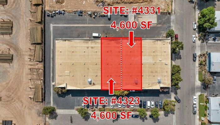 Warehouse Space for Rent at 4339 W Santa Ana Ave Fresno, CA 93722 - #2