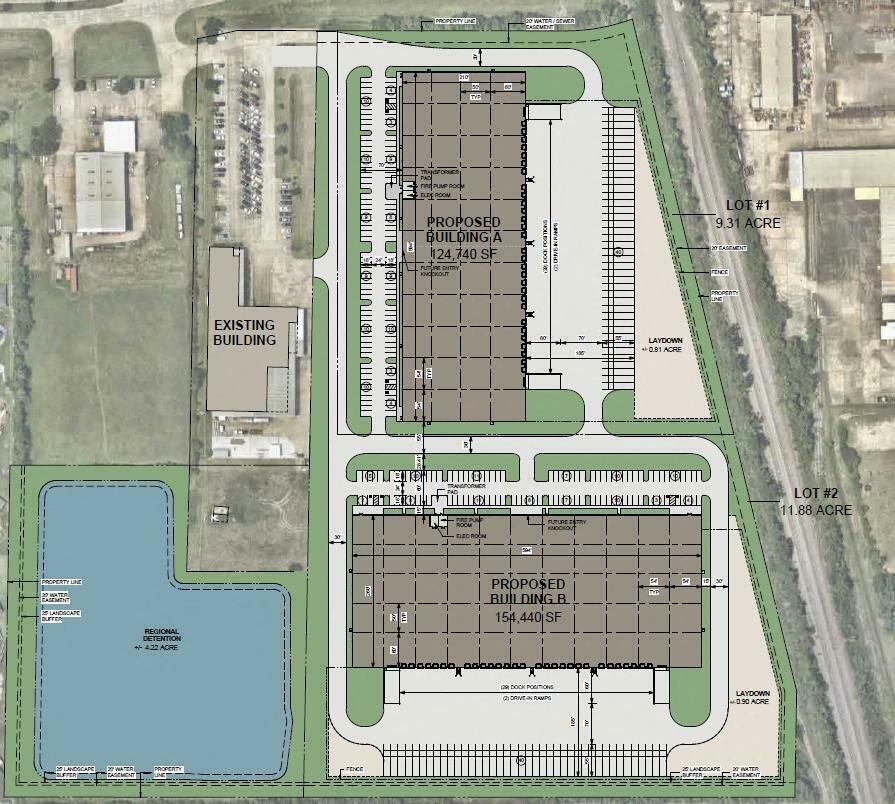 Proposed: 30,000 to 300,000 SF Industrial photo 3