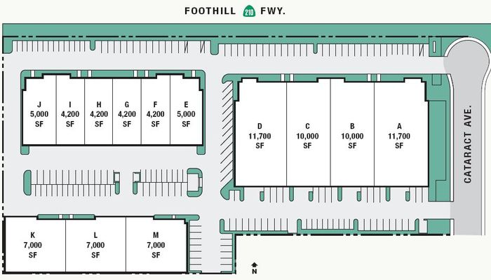 Warehouse Space for Rent at 949 N Cataract Ave San Dimas, CA 91773 - #3