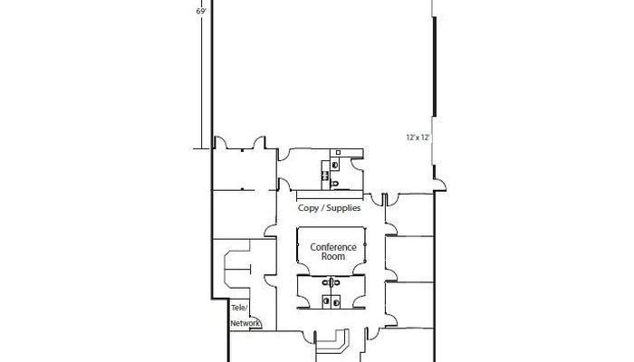 Warehouse Space for Rent at 4581-4583 Eisenhower Cir Anaheim, CA 92807 - #5