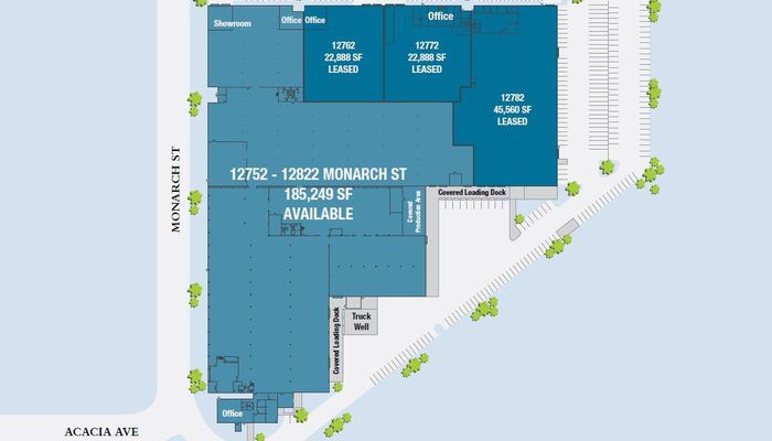 Warehouse Space for Rent at 12752-12822 Monarch St Garden Grove, CA 92841 - #11