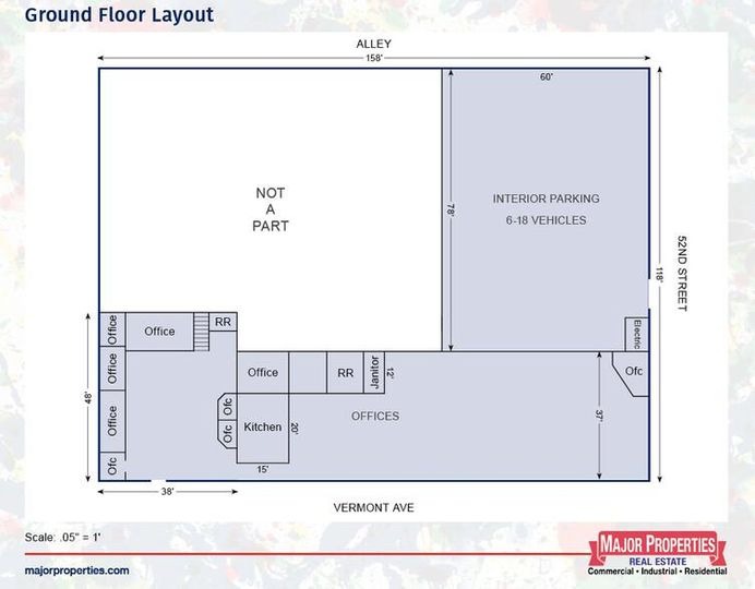 Refurbished! Divisible to Warehouse & Offices 5201 S Vermont Ave